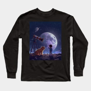 Calvin and Hobbes Beyond the Comic Strip Long Sleeve T-Shirt